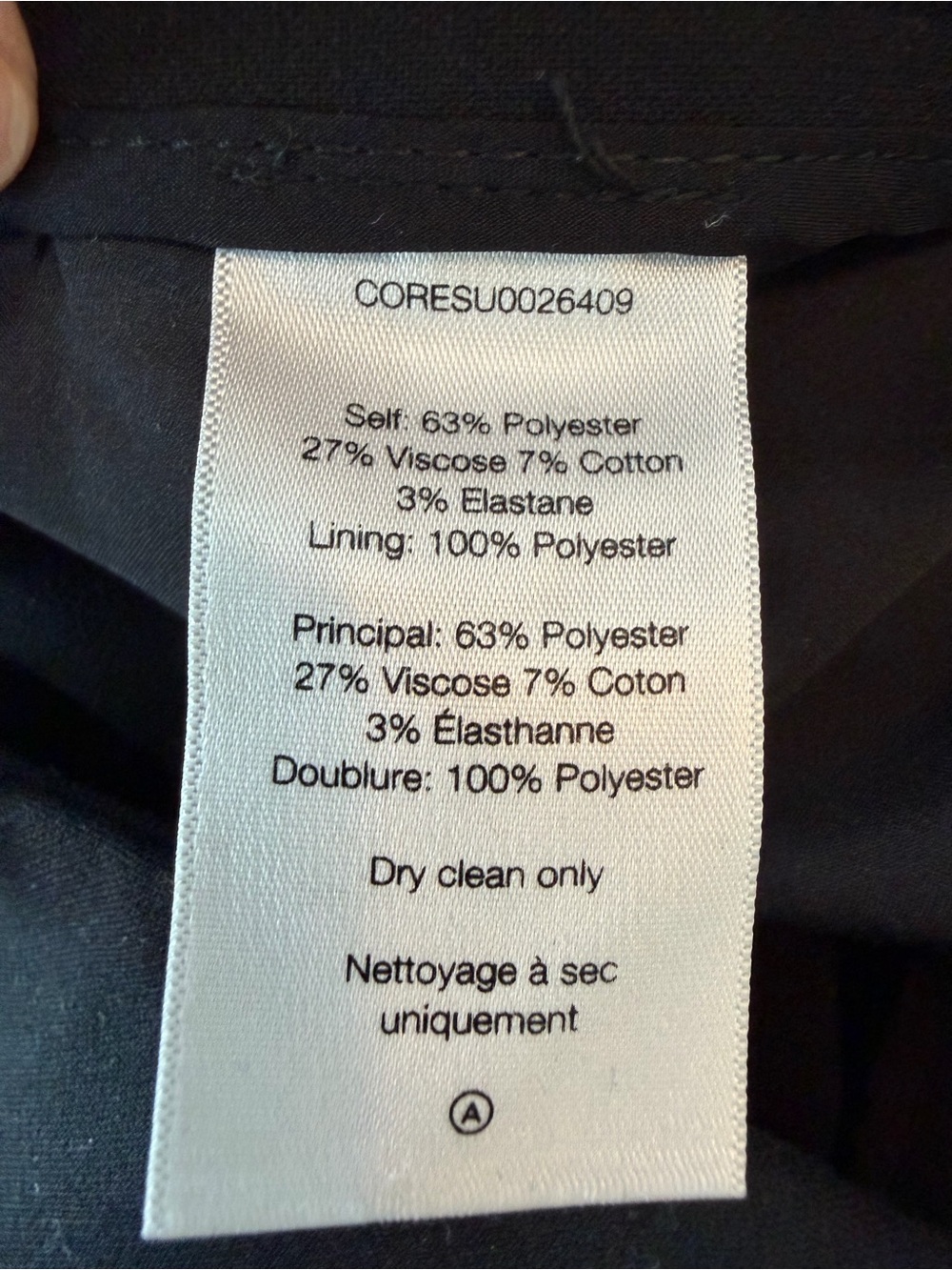 Veronica Beard Renzo Crest Cropped Button Pants Black Sz 2 Business Quiet Luxury - Picture 6 of 7